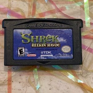 Shrek Reekin Havoc Nintendo Game Boy Advance Game GameBoy Authentic GBA